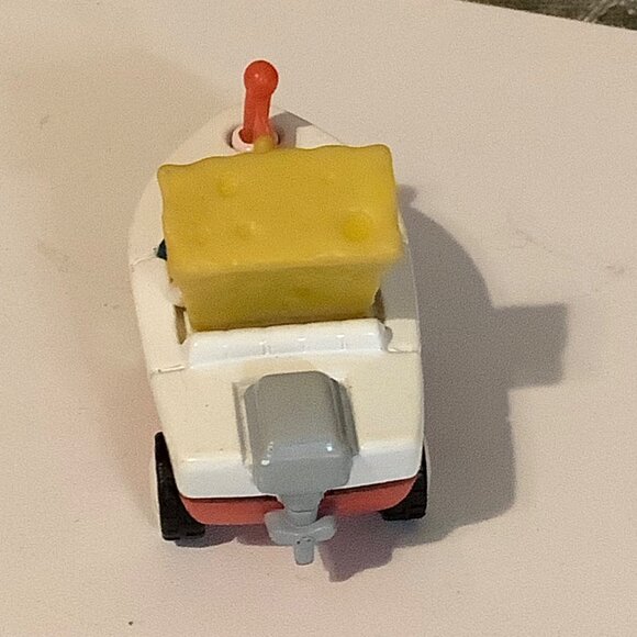 SpongeBob SquarePants Die-Cast Boat Car Toy Collectible Figure Boating School - Picture 3 of 7